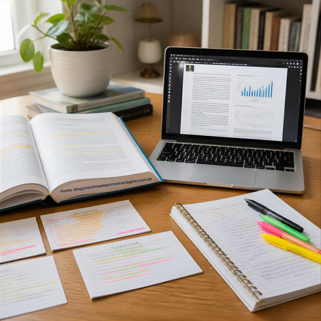 Modelo de fichamento universitário para citar os autores sem praticar plágio.