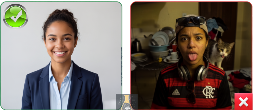 Foto correta para cadastrar no currículo lattes